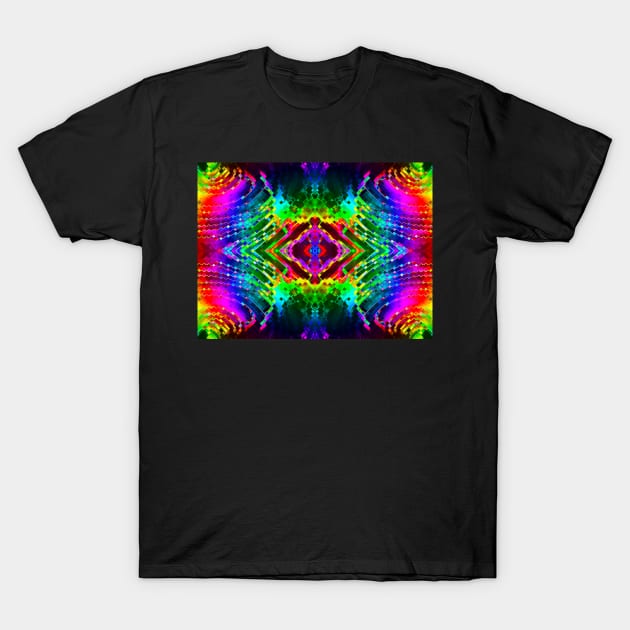 Entering Fractal Hyperspace T-Shirt by PsychedelicPour